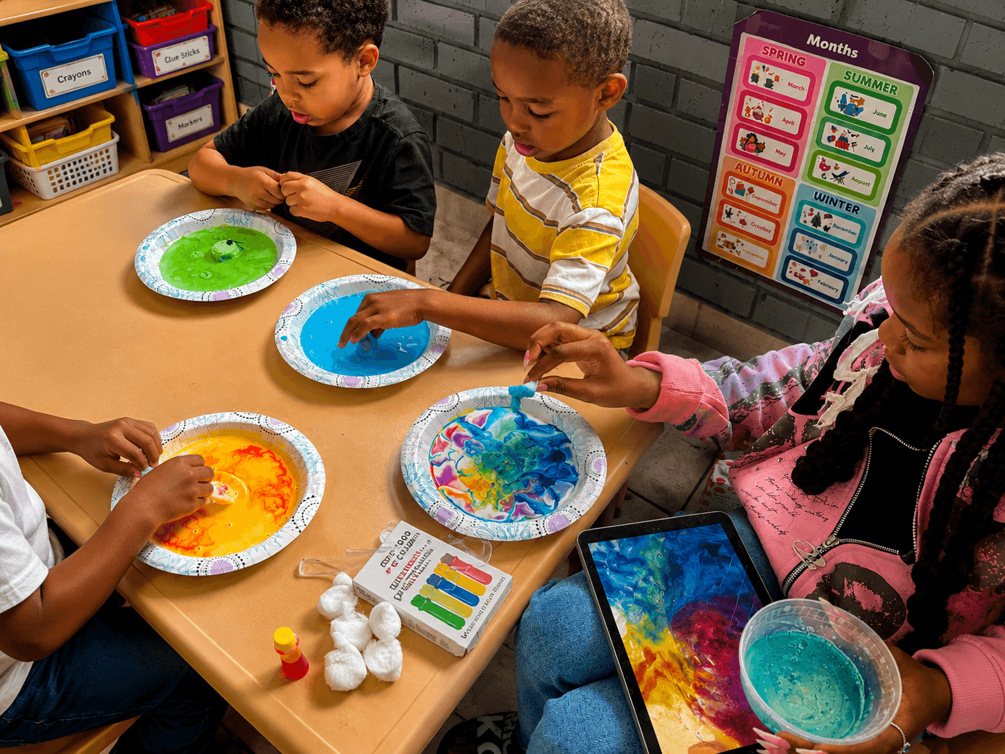 Science discovery table