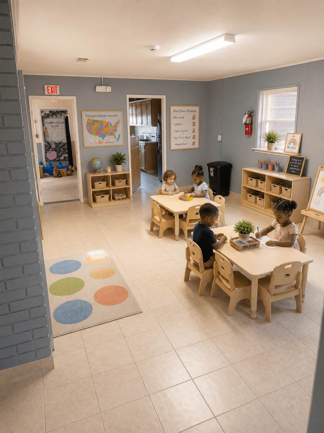 Preschool classroom